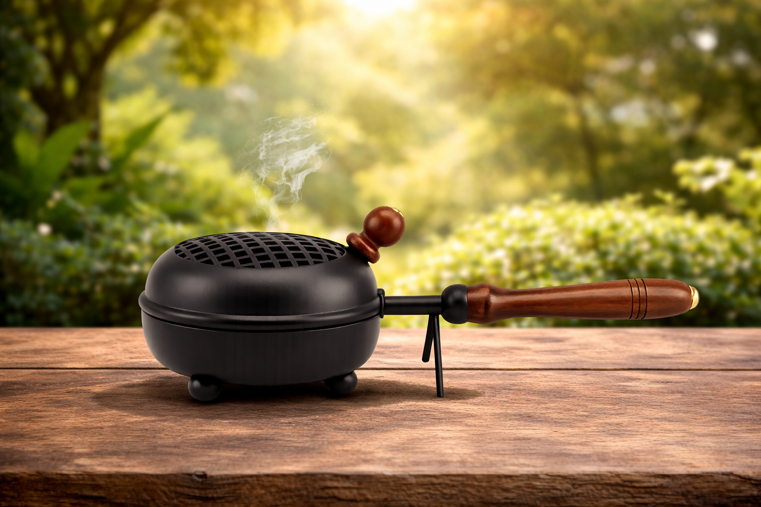 Divine Dhuni Burner – Wooden Handle Edition - Image 3