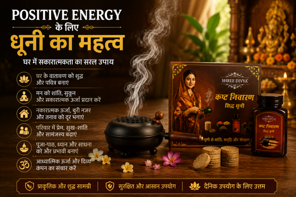 Positive Energy Ke Liye Dhuni Ka Mahatva