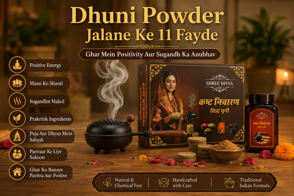 Dhuni Powder Jalane Ke 11 Fayde