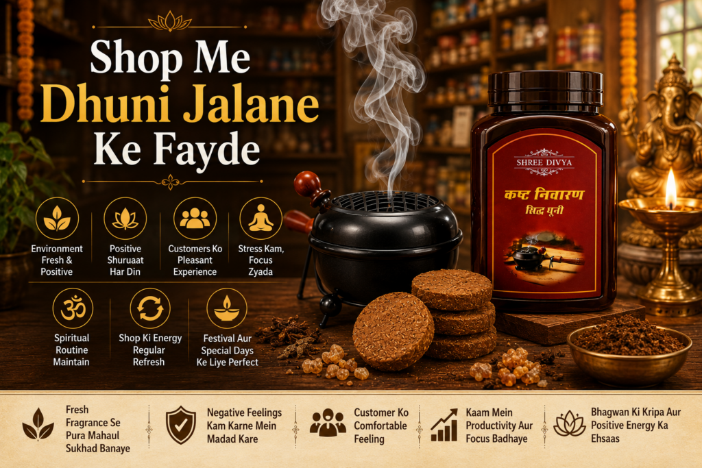 Shop Me Dhuni Jalane Ke Fayde