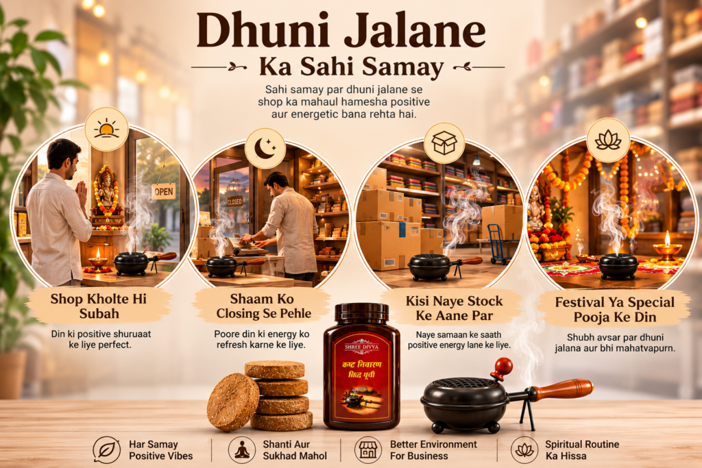 Shop Me Dhuni Jalane Ke Fayde